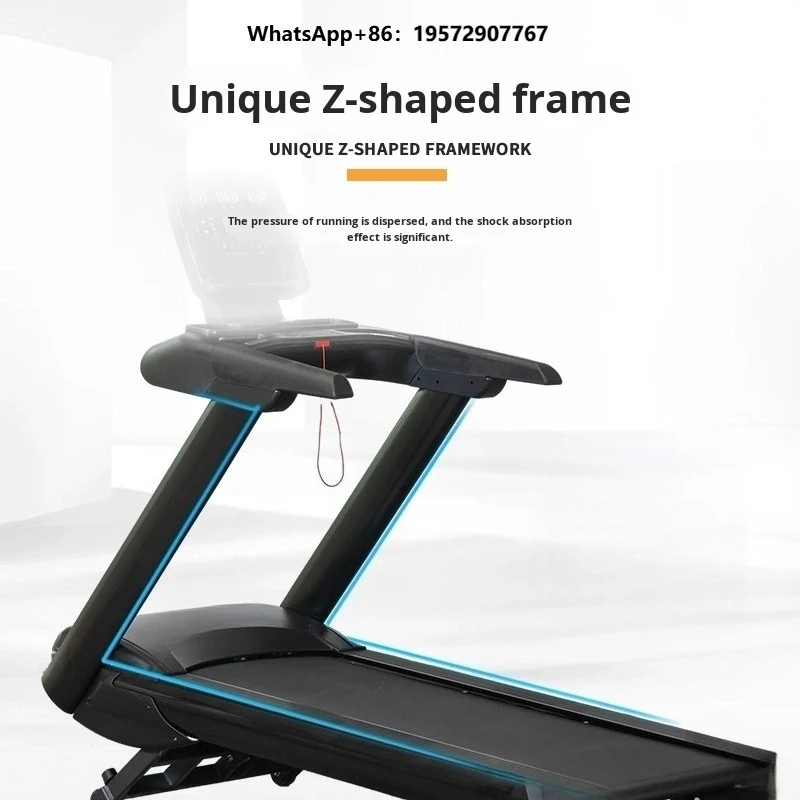 Factory Commercial & Home Gym Treadmill Silent Shock-Absorbing Multi-Functional Electric Climbing Intelligent & Foldable