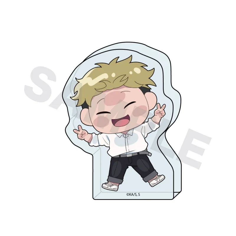 You and I Are Polar Opposites 6CM Manga Character Acrylic Figure Stand Two‑Sided Printed Model Plate Desktop Ornament Keychain