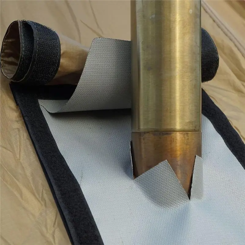 NEW HOT In Stock-Fireproof Stove Jack Flue Vent Outdoor Tent Chimney Vent Cover Waterproof Oxford Fabric For RV, Tent, Greenhous