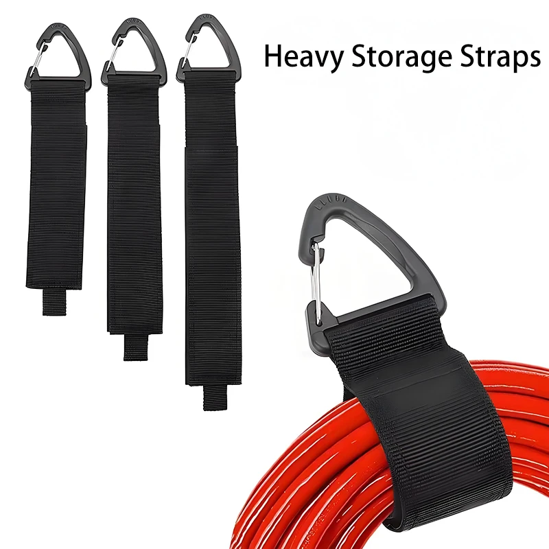Car Camping Hanging Mountain Buckle Heavy Object Strap Nylon Storage Strap Extension Cord Storage And Organization  Object Strap