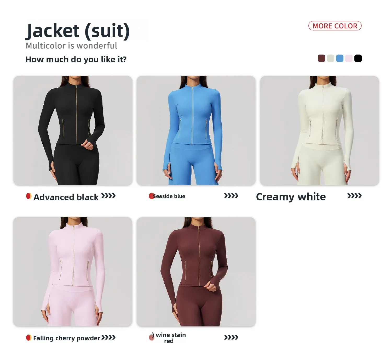 Size chart and fit details