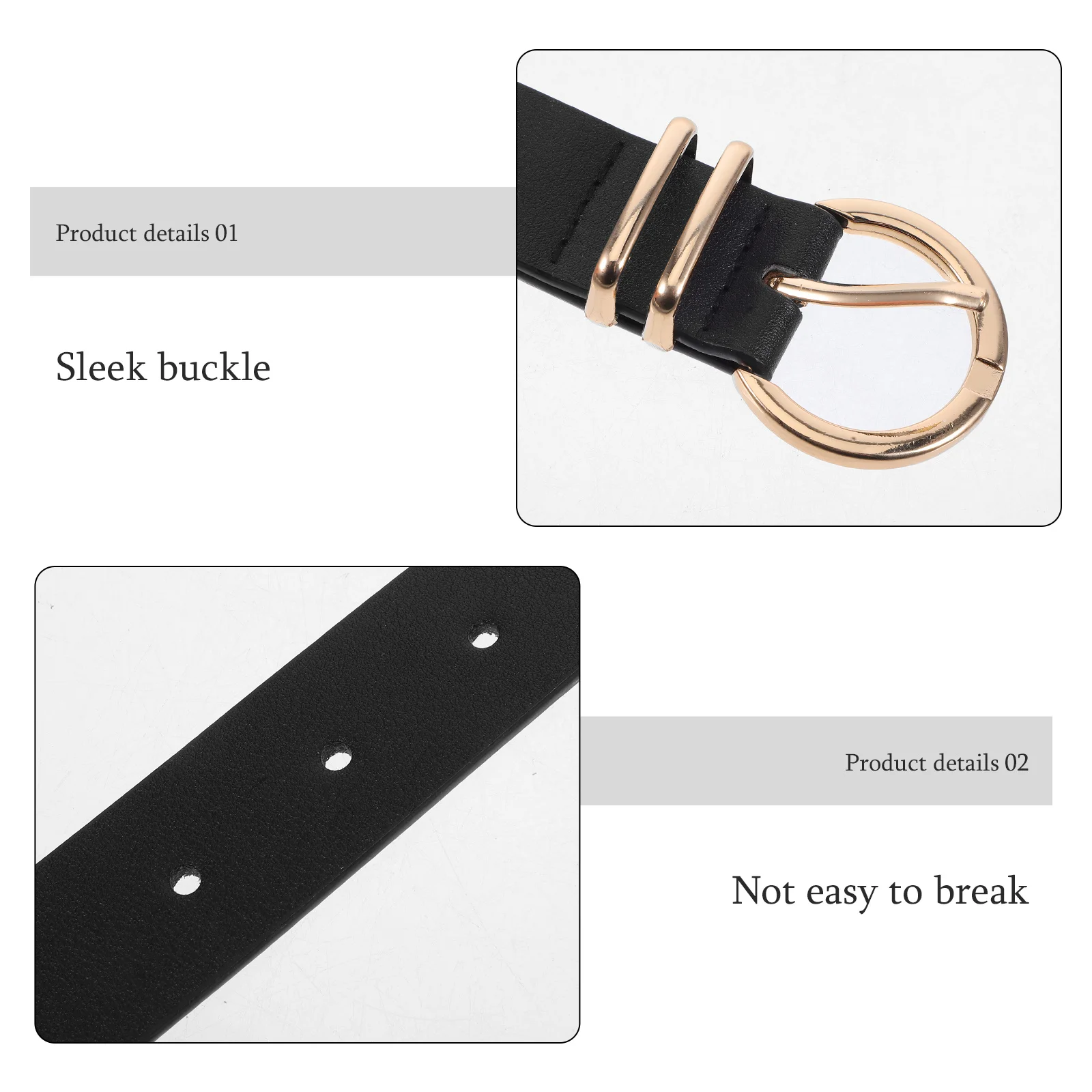 Ceinture en PU pour femmes, pour jean, mode, joint torique, sangle de taille, élégant, décontracté, Look habillé, accessoire tendance pour dames