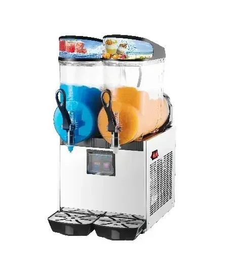 Slushy Machine Smoothie Slushie Maker Machine Commercial Industrial Double Bowl Frozen Drink Slush Machine