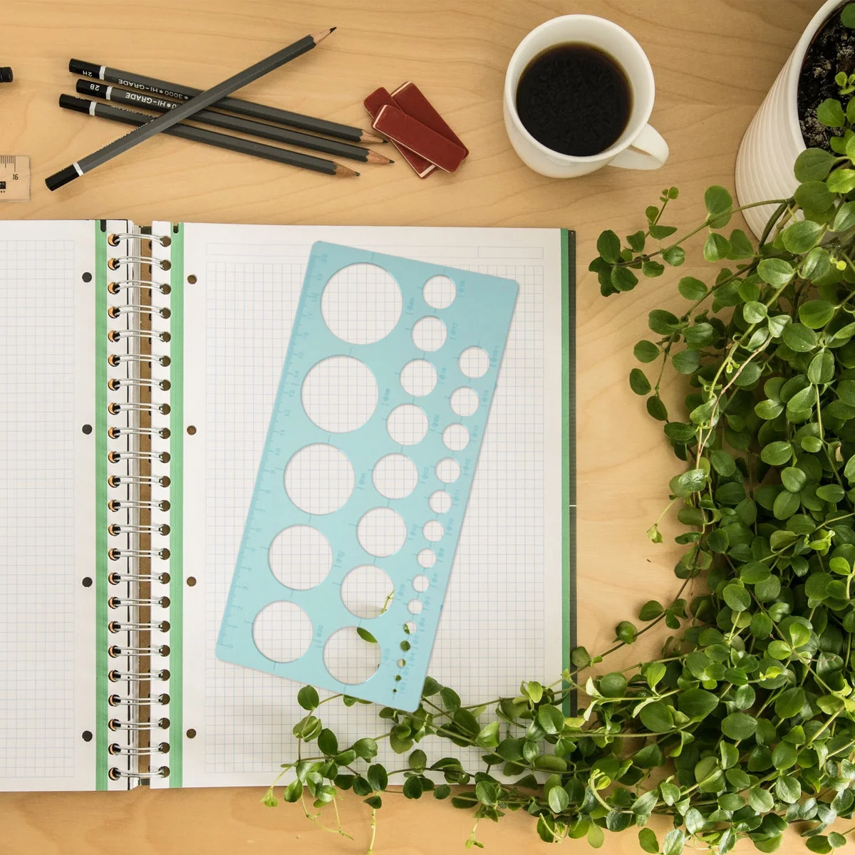 8 Pcs Drawing Ruler to School Supplies Drafting Metric Straight Precision