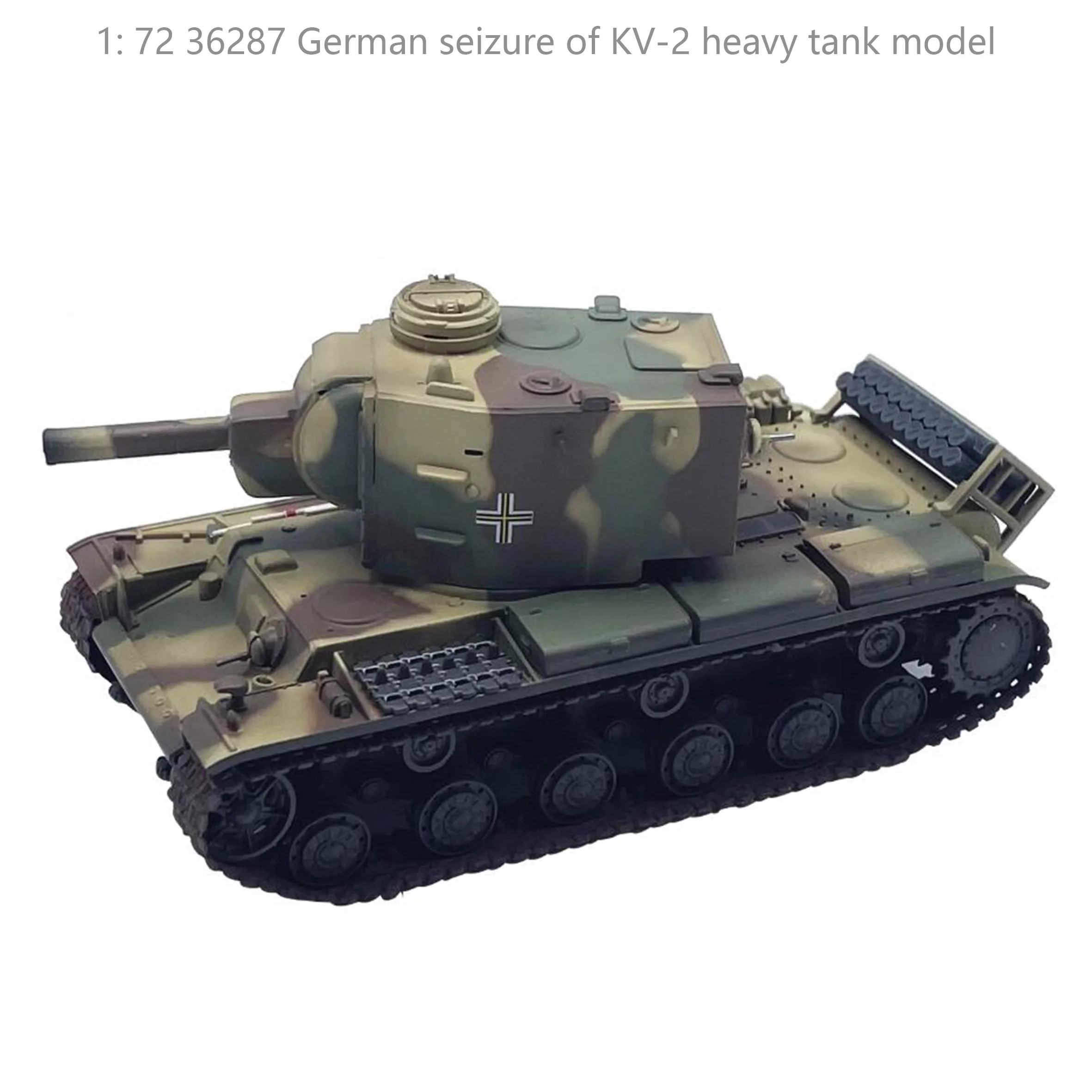 

1: 72 36287 German seizure of KV-2 heavy tank model Finished product collection model