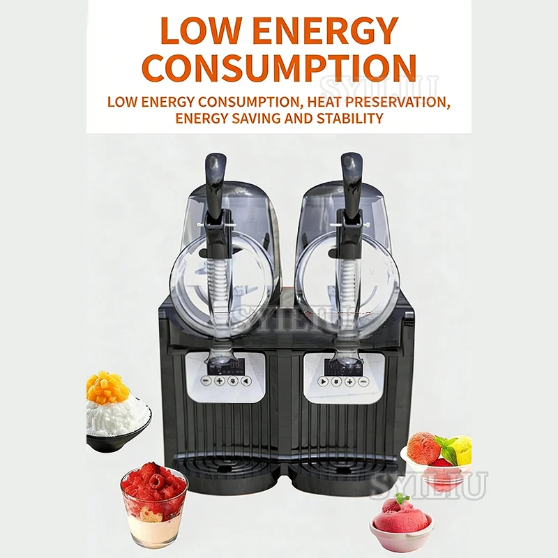 Snow Melting Machine Small Household Cold Drink Slush Machine Smoothie Beverage Machine Milkshake Machine Shaved Ice Machine