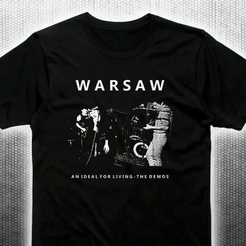 Футболка Warsaw Joy Division Tea для мужчин и женщин Футболка Warsaw Joy Division Tea для мужчин и женщин