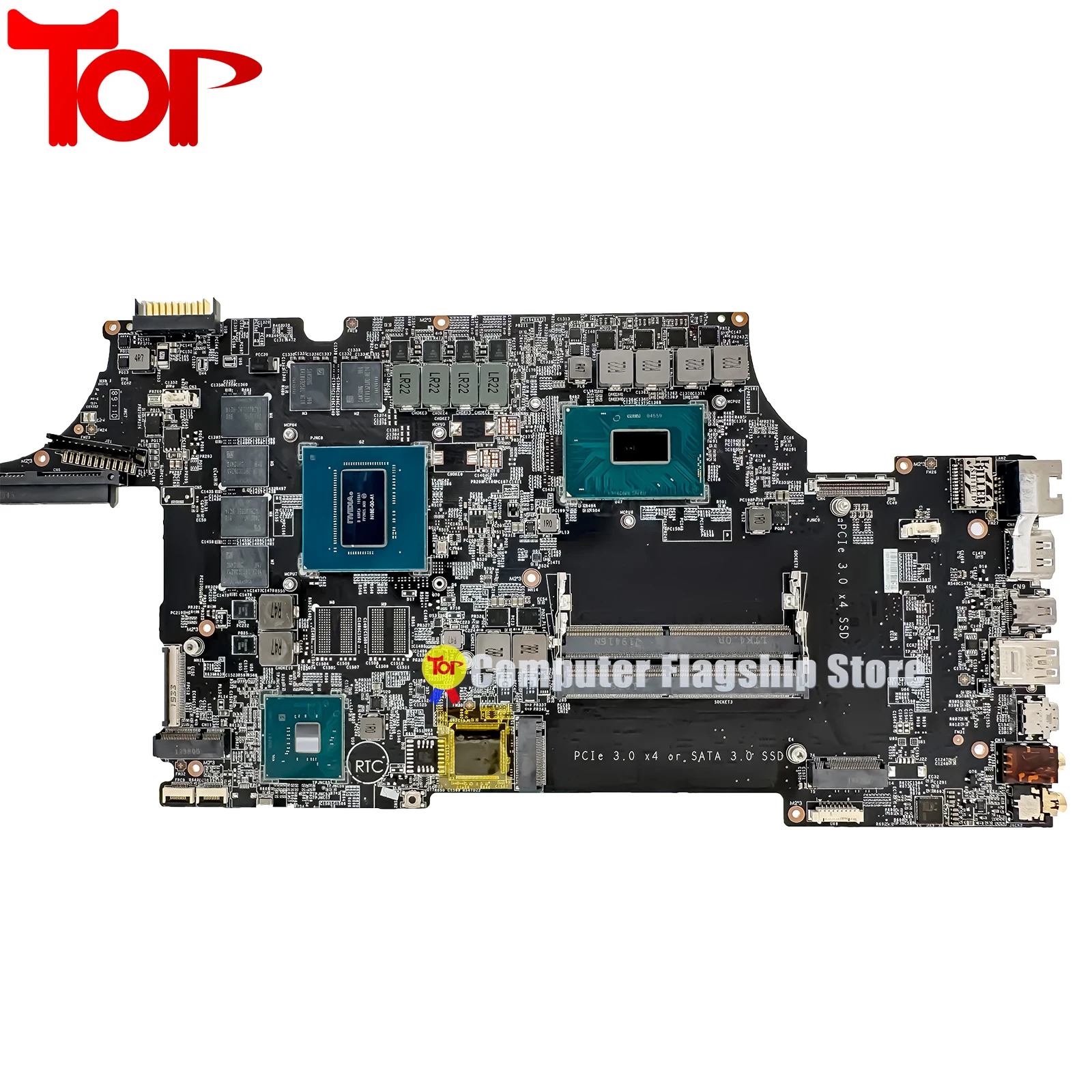 Imagem -02 - Placa-mãe do Portátil para Ms-16u1 Ge65 I7-9750h I9-9880h Gtx1660ti Rtx2070 Mainboard 100 Testado Transporte Rápido Ms16u11