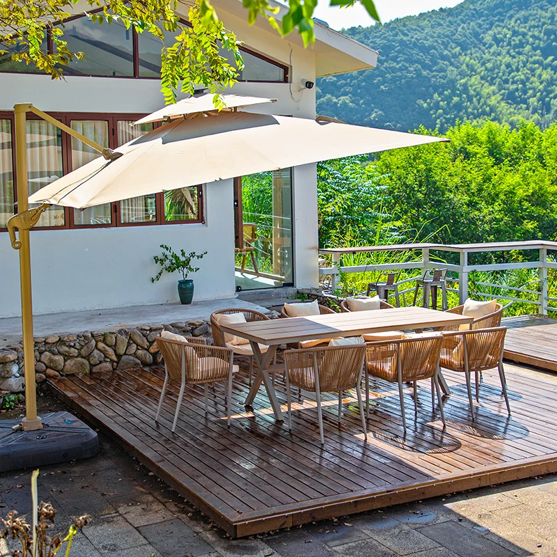 Poker Picnic Table Poker Mobile Kitchen Side Wood Outdoor Chairs Garden Furniture Sets Modern Reception Mesa Home Furniture