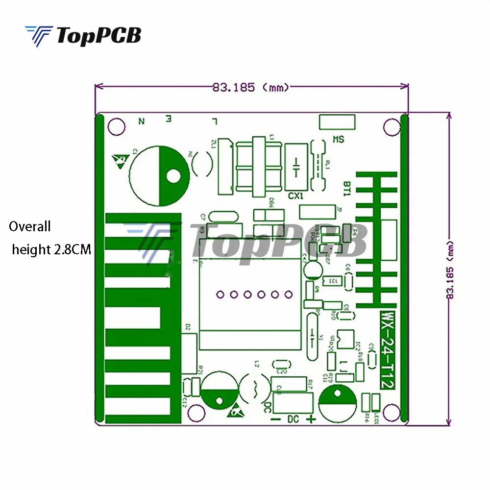 AC 110-245V to DC 24V 5A 120W Power Supply Isolated Switching Module T12 Soldering Station Power Board Overvoltage Protection