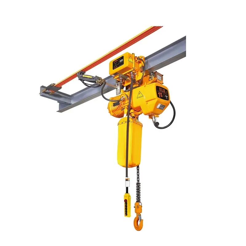 0.5 ton 2 ton 5 ton 380V 50Hz electric chain hoist electric trolley