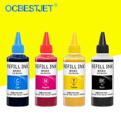 100ML / Bottle Universal Refill Pigment Ink for Epson pigment ink for Epson L Series Eco tank series Printer Waterproof pigment