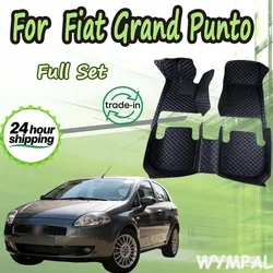 Car Floor Mats For Fiat Grand Punto Project 199 2005~2009 3door Tapetes Para Carro Alfombrillas Coche Car Mats Car Accessories