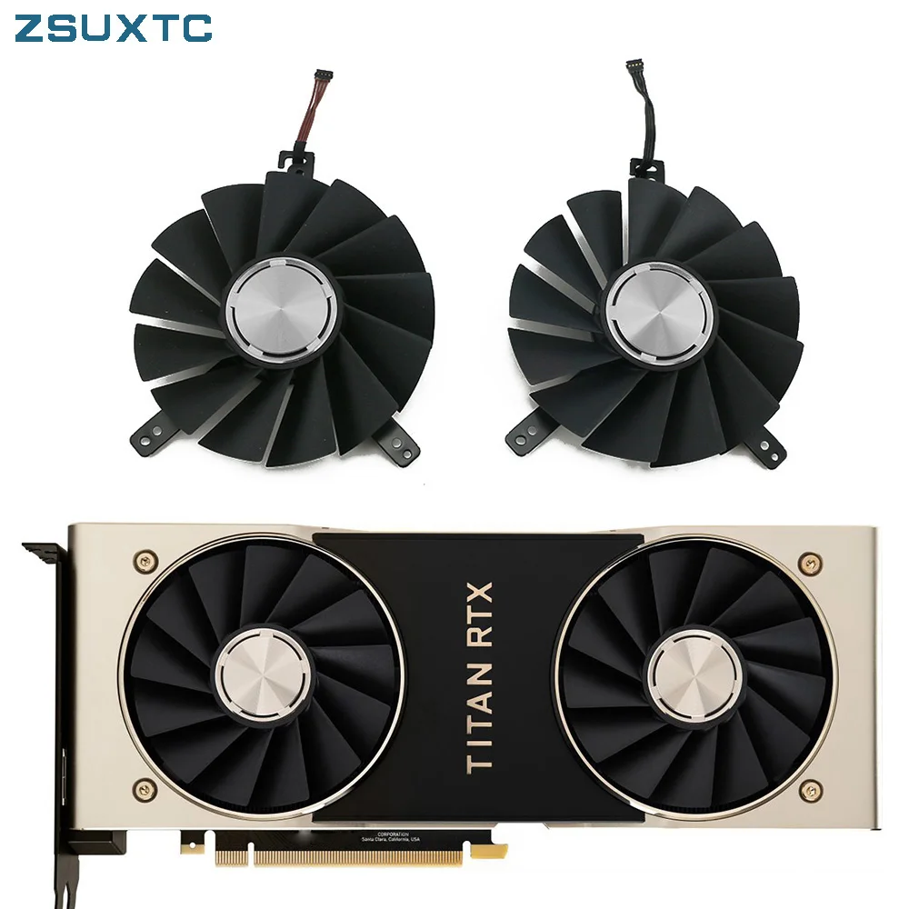 DAPA0815B2UP001 DAPA0815B2UP004 12V 0.6A 85Mm GPU Fan for Nvidia GeForce RTX Titan 2080 TI Graphics Card Cooling Fan