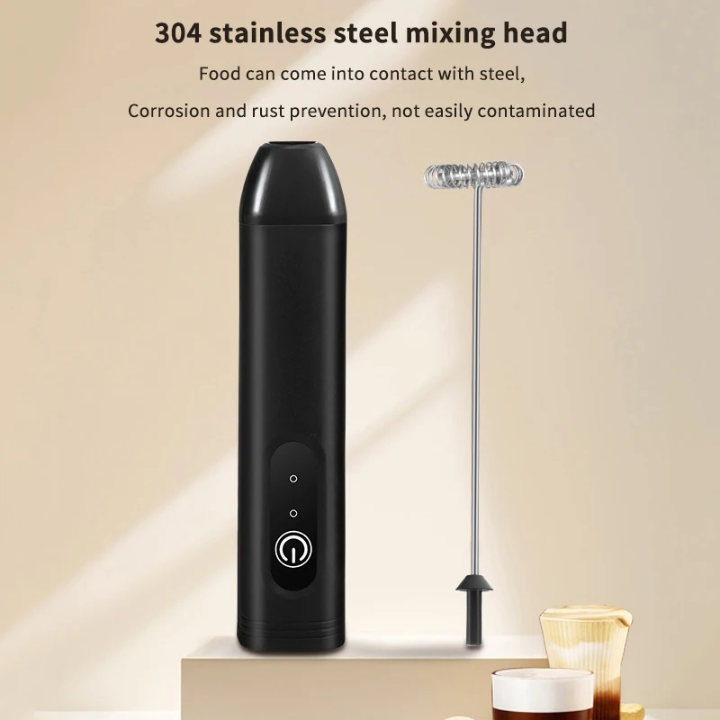خلاط بيض كهربائي صغير الحليب Frother خلاط خفق القهوة USB قابل لإعادة الشحن خلاط يدوي رغوي شاكر خلاط مشروبات الطبخ