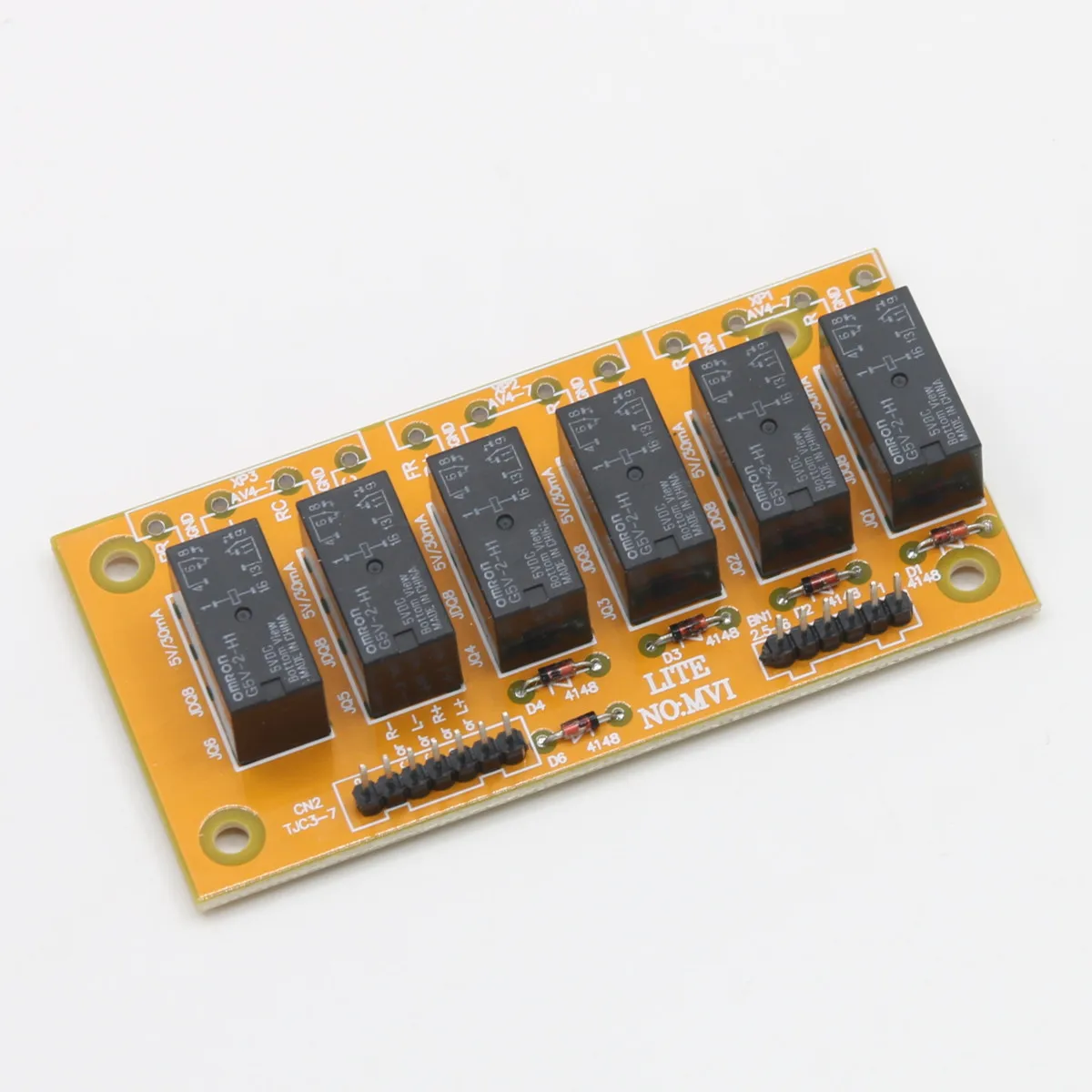 MV04 ALPS 100KAX4มอเตอร์ Potentiometer 4ช่องรีโมทคอนโทรลปริมาณ Board รองรับ Balanced Input & Output