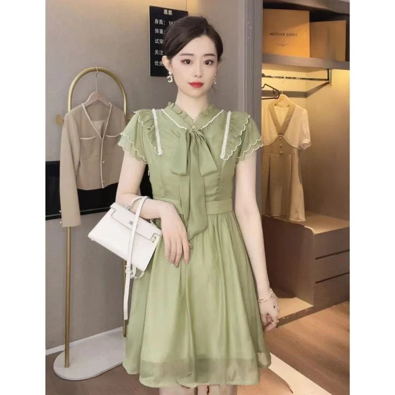 

2023 Summer Fashion Loose Two Dress Women Women Clothing Party Dresses Vestido Dress