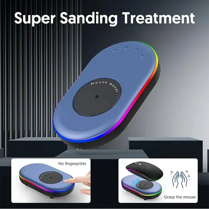 Virtual Mouse Mover Anti-sleep Automatic Movement To Prevent Computer Lock Screen With ON/OFF Switch Undetectable Mouse Jiggler