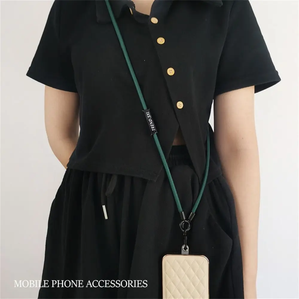 

Detachable Mobile Phone Lanyard Crossbody Wrist Strap Phone Hanging Chain Neck Cord with Patch Cellphone Straps Phone Charm