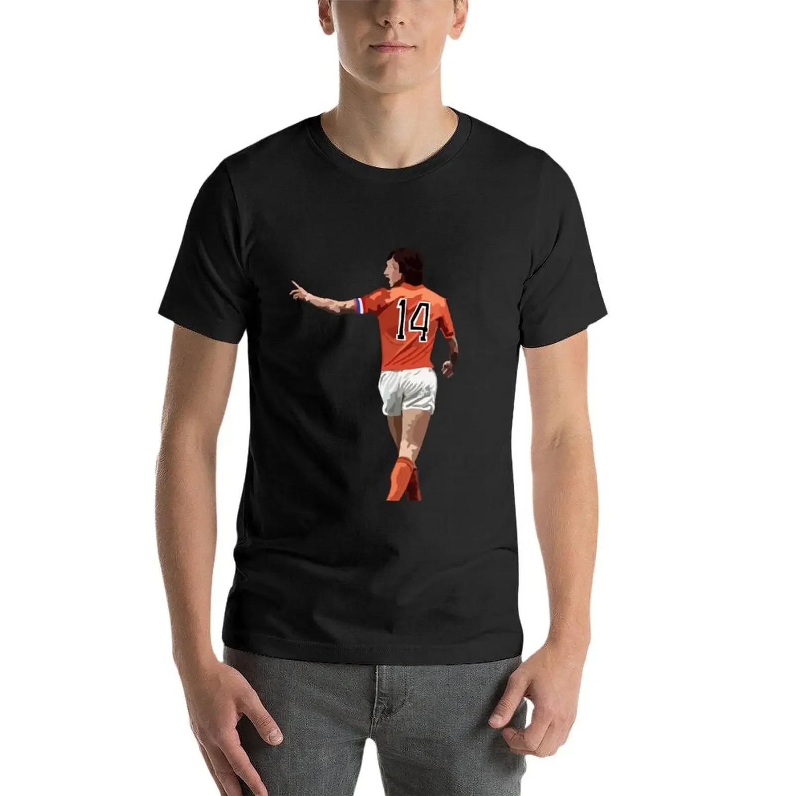 Johan Cruyff (Oranje) T-Shirt Aesthetic clothing sublime for a boy oversized mens white t shirts