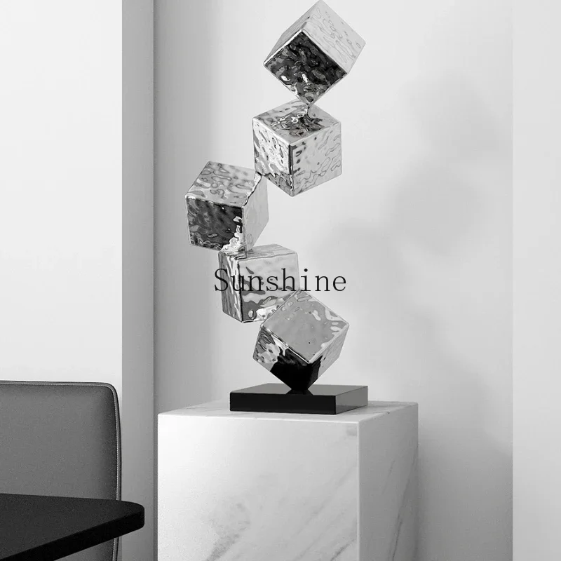 

Stainless steel abstract art door decoration ornament
