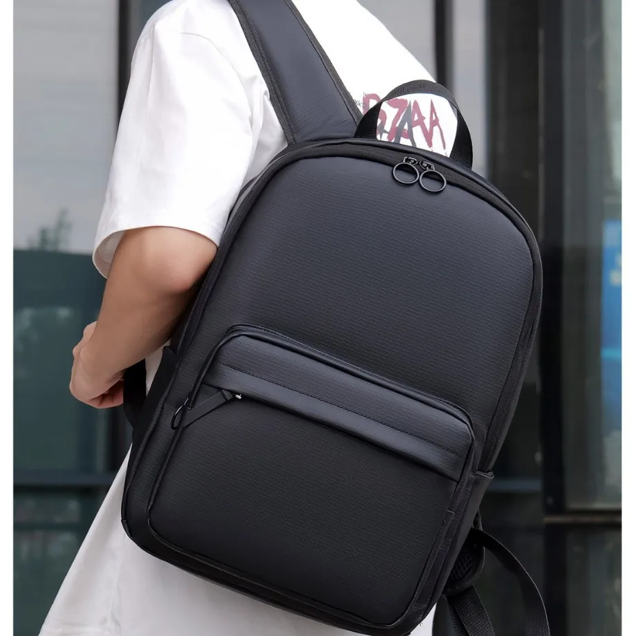 

Premium sense multi-functional laptop bag large capacity simple male lightweight breathable burden reduction backpack