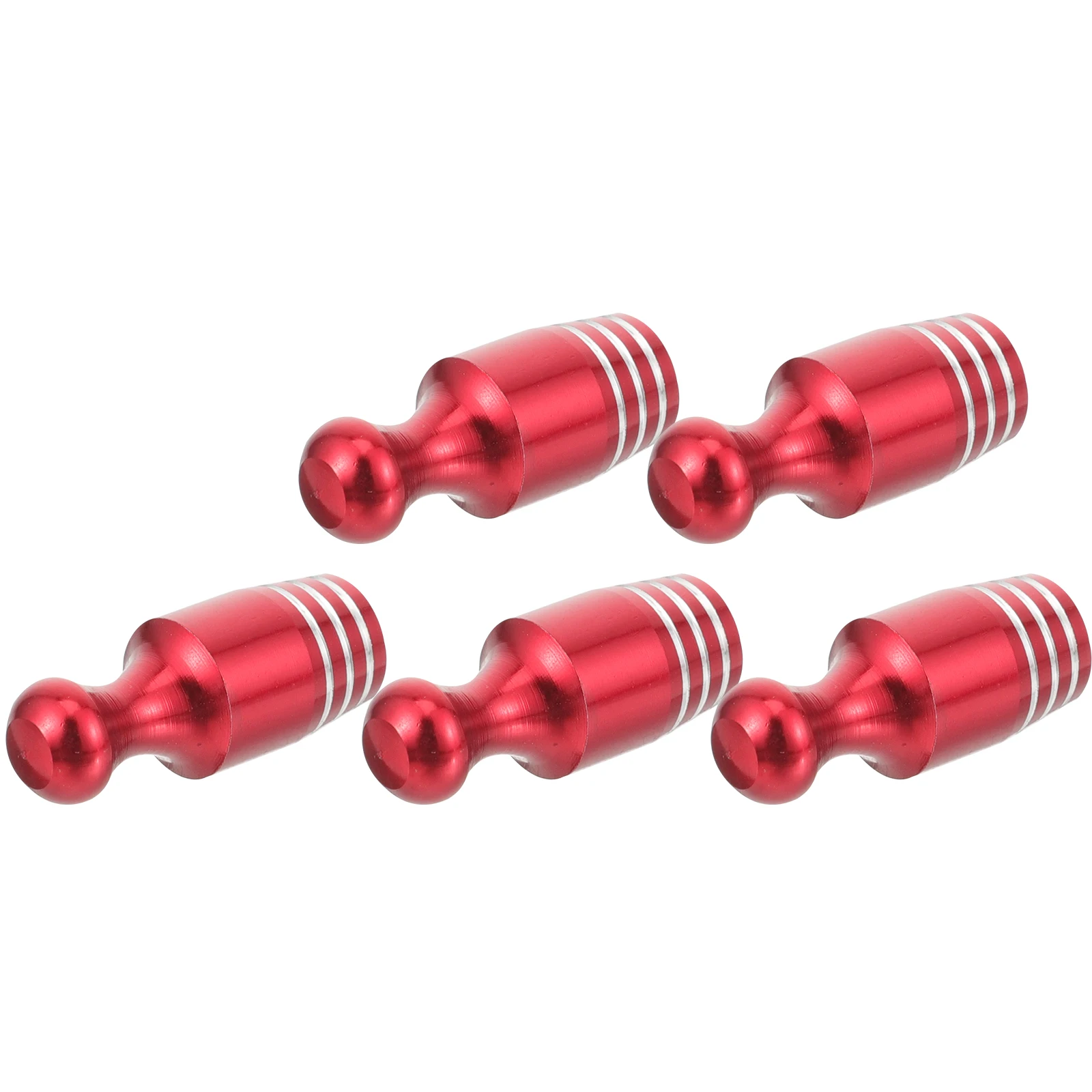 

5 Pcs Valve Cap for Tire Air Caps Car Tires Automobiles Stem Aluminum Alloy Cars