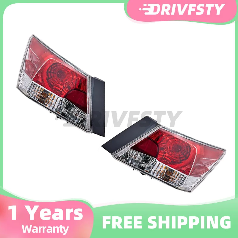 

Rear Tail Light for Honda Accord 2008 2009 2010 2011 2012 Rear Tail Light Brake Lamp Running Lights with Lamp Bulb 33550-TA0-A01