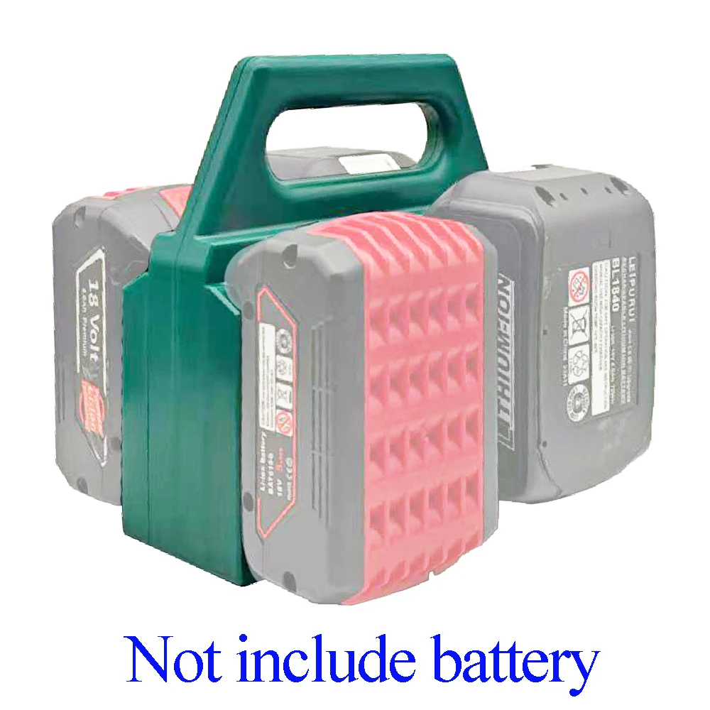 Lithium Ion Battery Case Holder Dock Mount Storage Rack For Makita For Bosch Fixing Devices Machine Drill Bracket Stand Slots