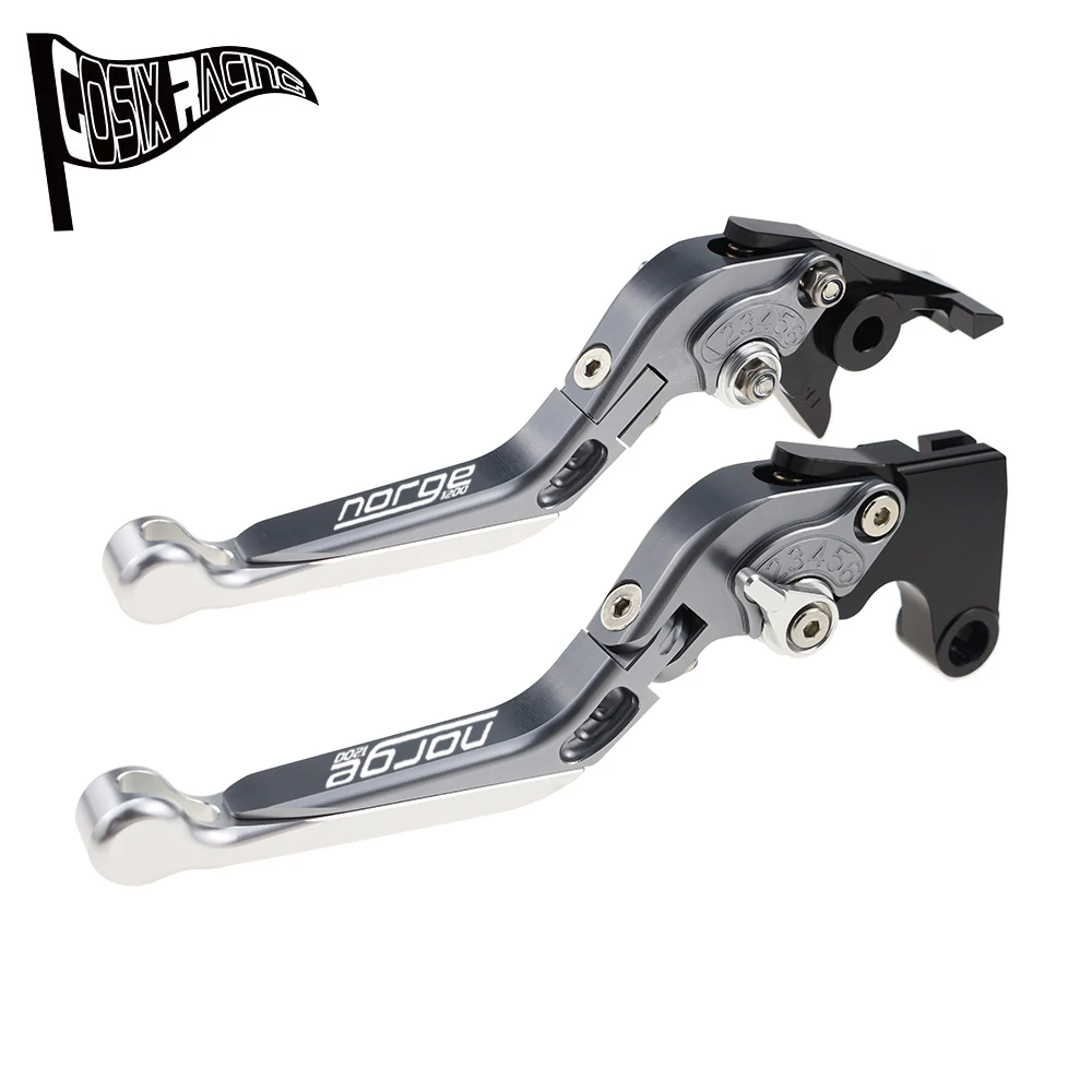 Fit For NORGE 1200 GT8V 2006-2015 NORGE 1200 Motorcycle CNC Accessories Folding Extendable Brake Clutch Levers Adjustable Handle