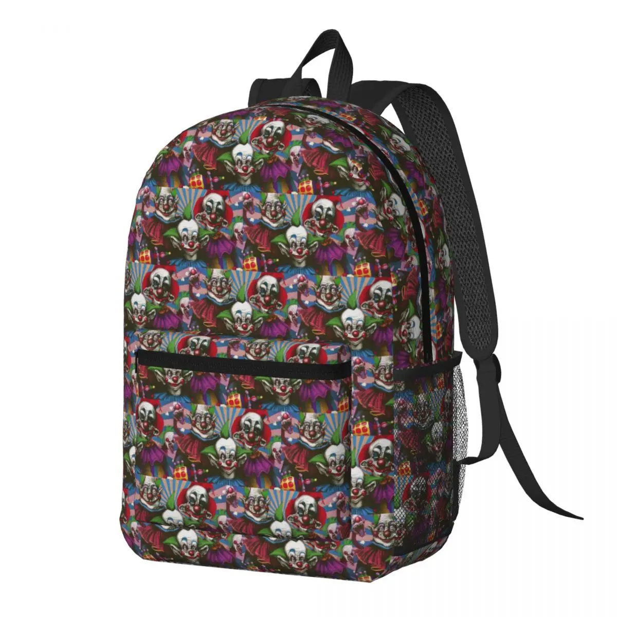 

Killer Klowns From Outer Space Film Backpack Daypack Large Capacity Boys Girls BookBag School Bag Shoulder Bags for Men Women