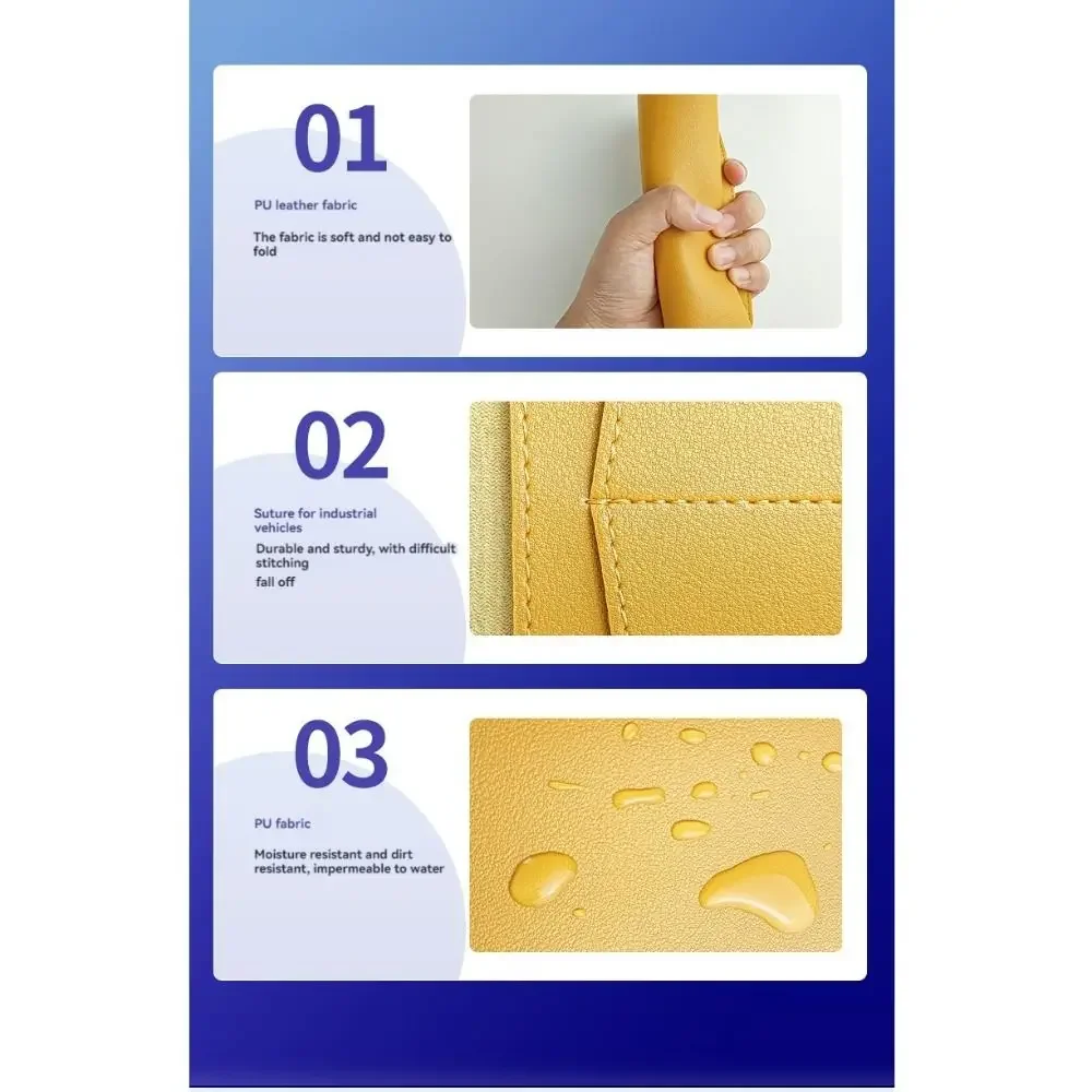 Funda para pasaporte de PU de viaje, bolsa para pasaporte con múltiples ranuras para tarjetas, porta billetes de negocios, funda para pasaporte, accesorios de viaje