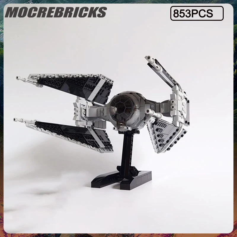 

Space War Series Interceptor Warship High-tech MOC Assembling Building Blocks Model Brick Children's Toys Christmas Gifts