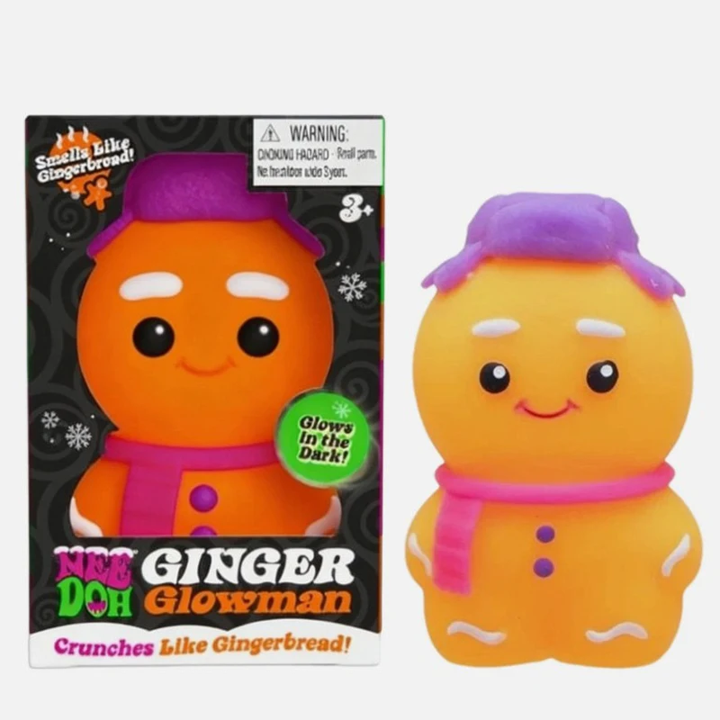 ~ Needoh Cubo de gelo de floco de neve, açúcar de malte, caixa cega, alívio do estresse, rebote lento, anti-ansiedade, brinquedo de apertar, quebra-cabeça, brinquedos práticos