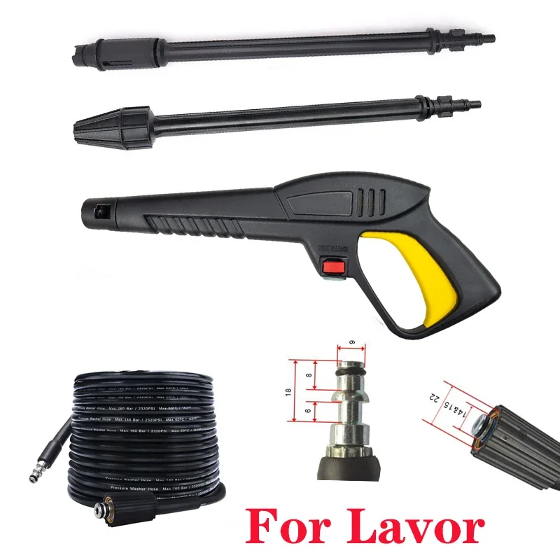 

Genuine Jet Water Gun Car Wash Spray Gun Lance Nozzle Weapon for Lavor wash Vax Craftsman Briggs amp Stratton Pressure Washer