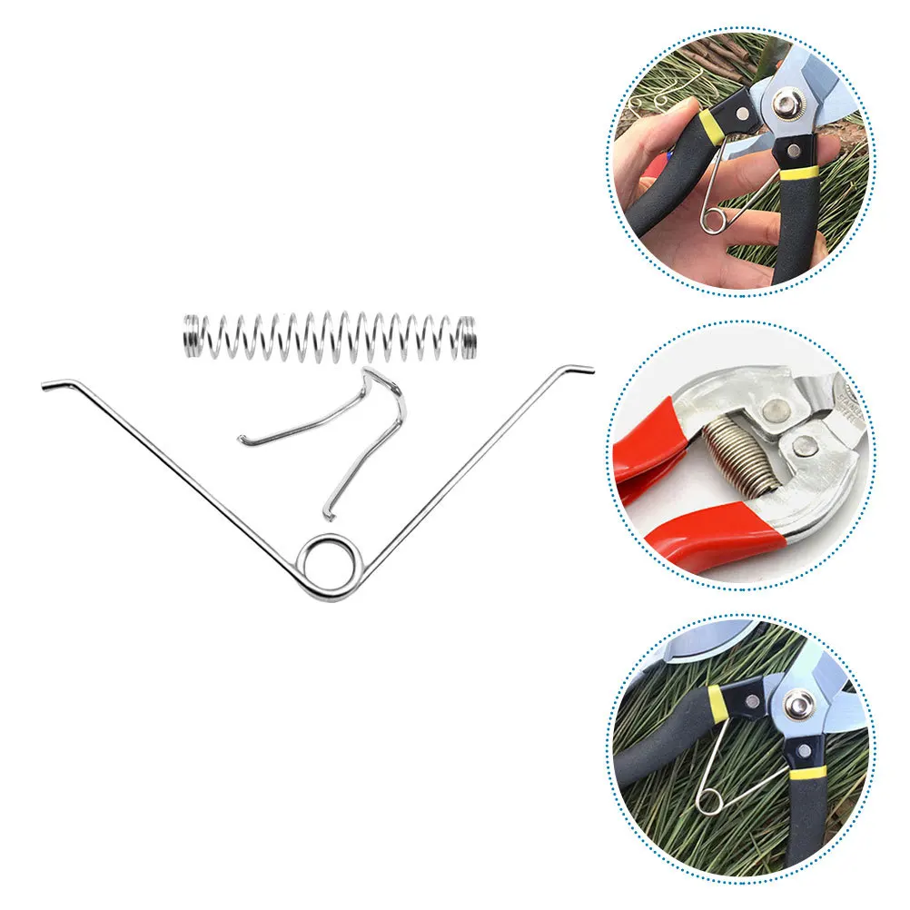 

1 комплект секаторов, металлические V-образные сменные садовые принадлежности, износостойкие, простые в эксплуатации, уменьшают усталость рук