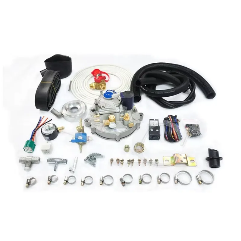 

12V 24V Mixed Gas Car Single Point CNG Kit GNC Cylinder Gas Carburetor Conversion Kit for 3 4 5 6 8cyl Bus Truck