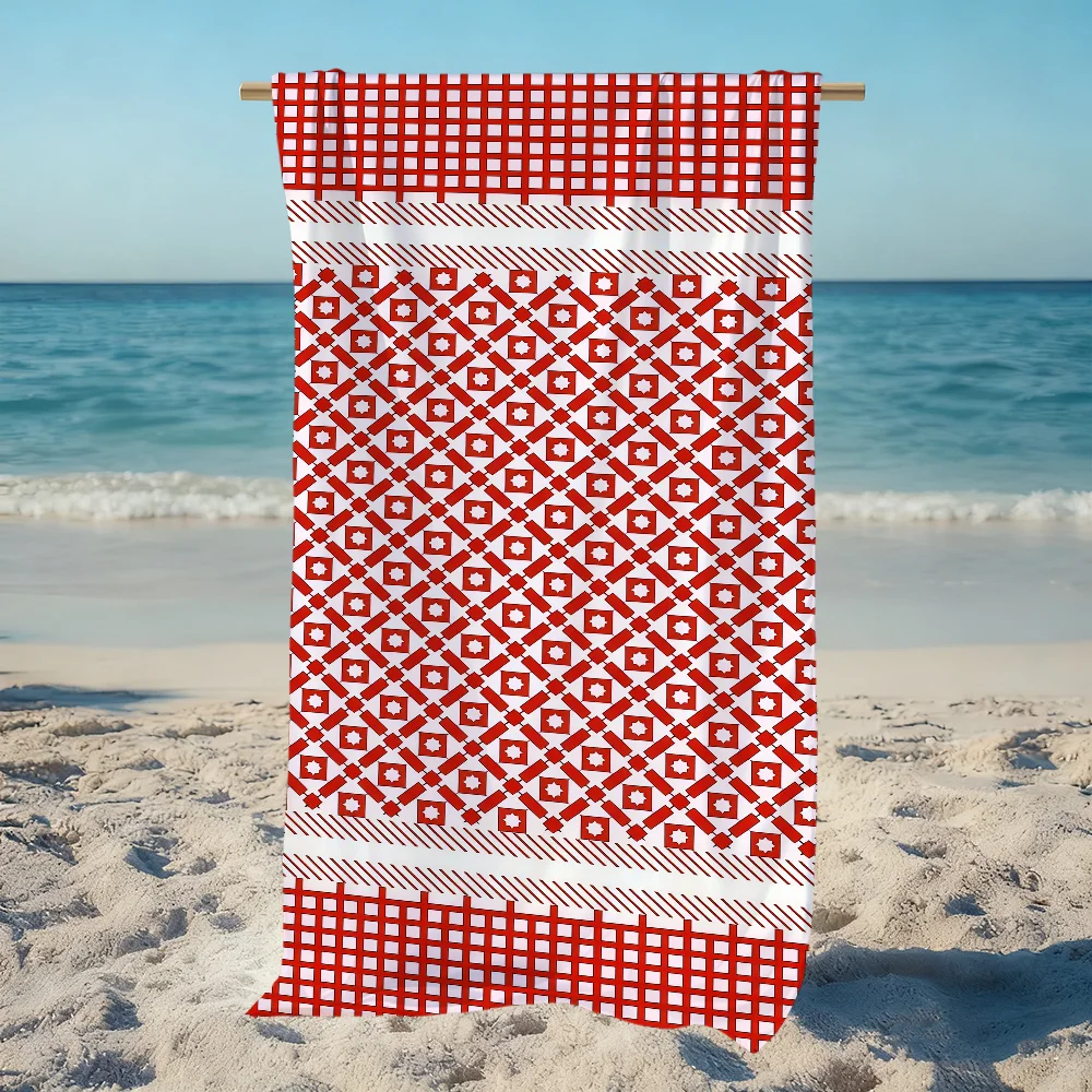 A-arabic art K-keffiyeh Traditional Towel Beach Quick Dry Soft Pool Towels Gift for Travel Gym Shower Camping sports