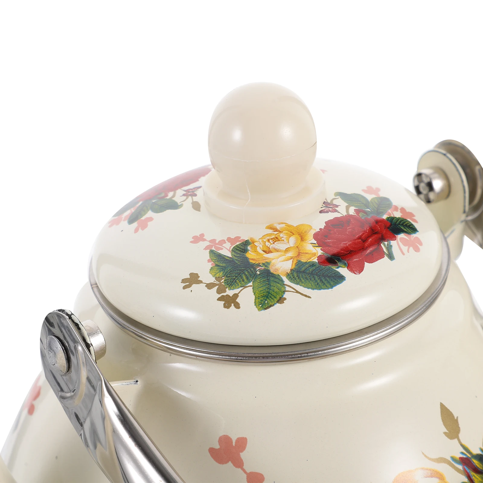 

Tea Kettle Floral Vintage Stovetop Kettle Heat Resistant For Induction Gas Kitchen Tea Pot Stove Kitchen Bar Use