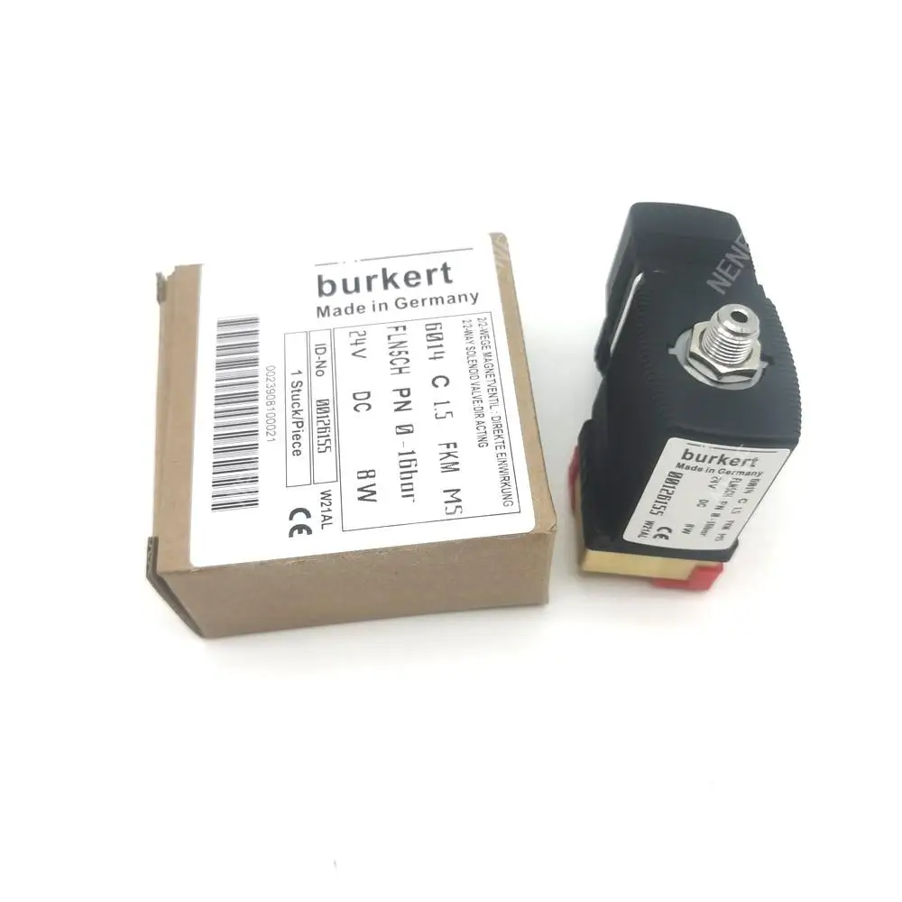 

Burkert G1/4 00126142 00126143 00126145 6014C Solenoid Valve Normally Closed 2.0 Flow Hole