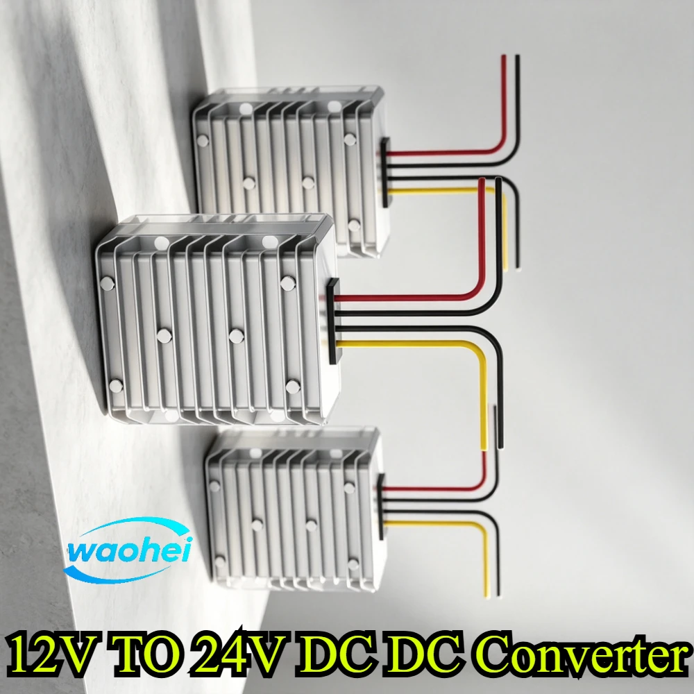 12V TO 24V 3A 5A 10A 12A 15A 20A DC Converter Step Up Stabilizer Voltage 12 to 24Volts Regulator Boost Module CE Certified ROHS
