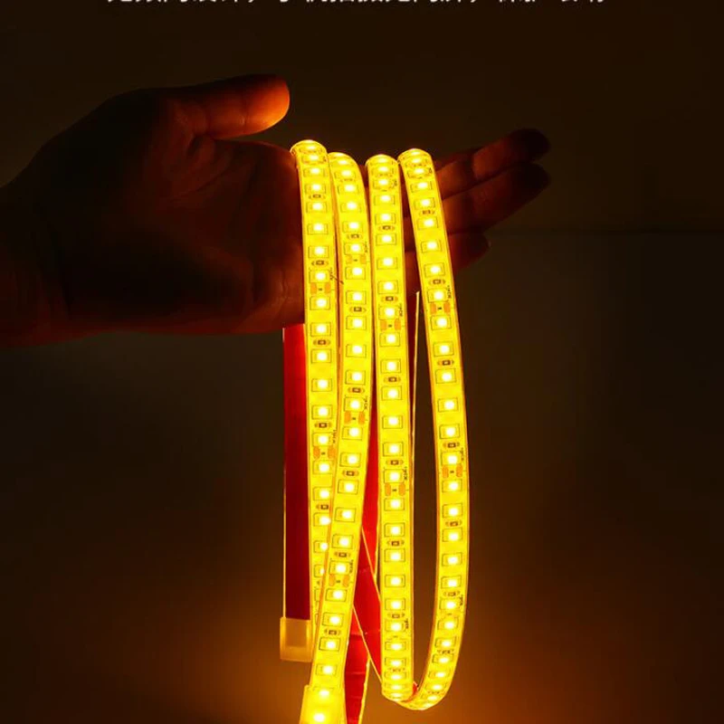 

IP68 Underwater Swimming Pool LED Strip DC24V LED Soft Flexible Tape Outdoor Garden 2835 120 leds/m 3000k 4000k 6000k Red Yellow