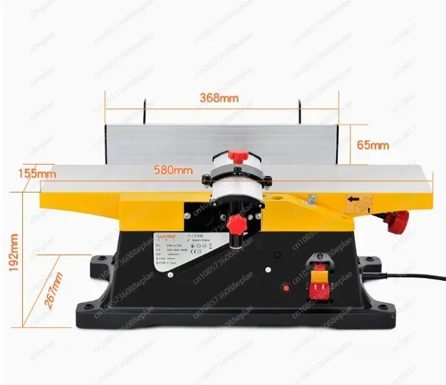 1800w Electric Wood Thicknesser Planer Multifunctional For Woodworking Electric Planer Machine