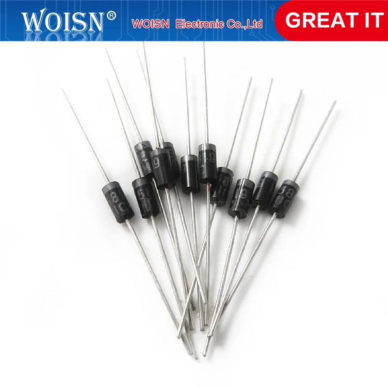 1N5817 1N5819 1N5399 1N4937 1N4004 Schottky Rectifier Diode 1N4001 1N4007 UF4007 HER107 FR207 FR157 FR107 RL207 DO-41 In Stock