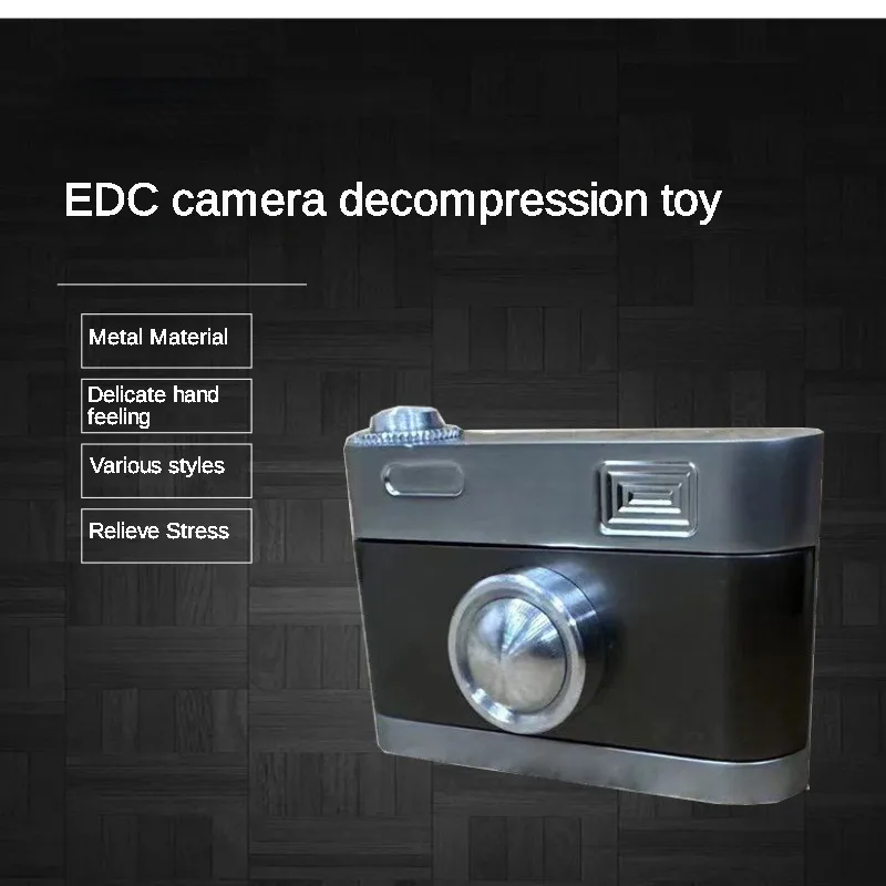 EDC Slap Camera Toy Metal Slap Brand Adult Decompression Personality Leisure Entertainment Trendy Play Portable Gift