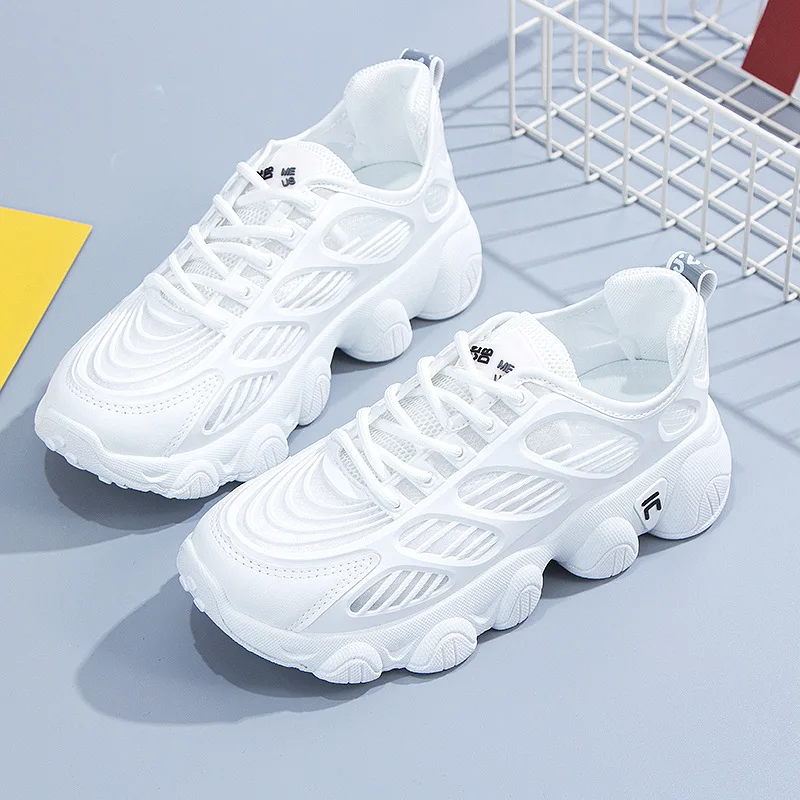 Sneakers Women All-match Air Mesh Sport Shoes Woman Fashion Sneakers Platform Shoes Breathable Running Ladies Casual Loafers