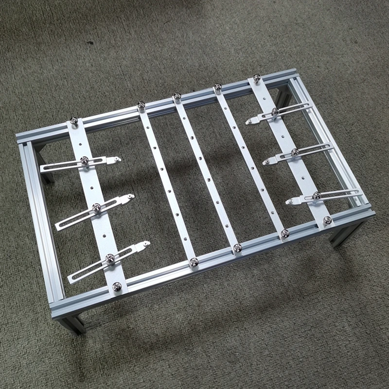 

Deluxe Complete Set of Universal BGA PCB Holder Fixture 500x300x150mm PCB Holder Fixture Suitable for BGA Rework Station