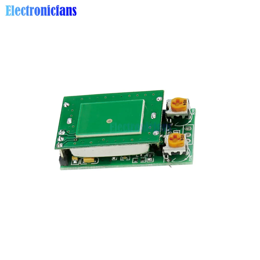 DC5V 24V hfs-dc06 Radar mikrofalowy czujnik indukcyjny moduł 12-18V 8-15V 5.8GHz ISM Waveband Board 5V sygnał wysokiego poziomu wyjście MOS