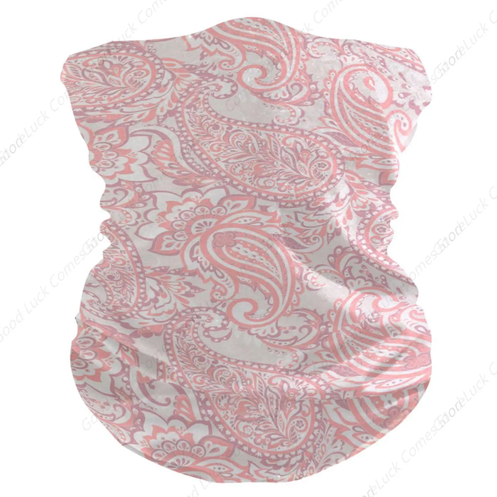 

Pink Neck Gaiter Cooling Bandana Face Mask Magic Scarf Sport Face Cover for Sun Protection Men Women Fishing Outdoor