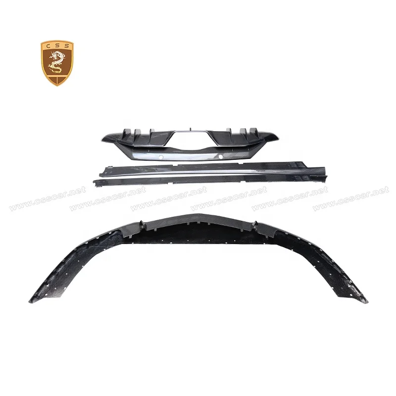 LP740 OEM Body Kit Front Bumper Lip Chin Rear Diffuser Body Kit for Lamborghini Aventador S
